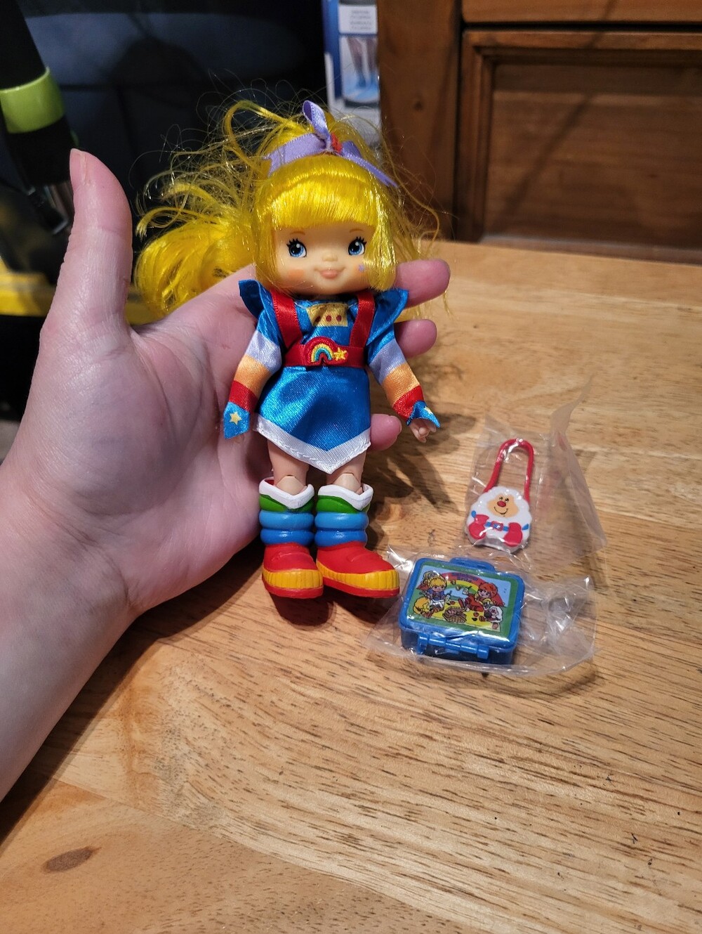 Rainbow Bright Doll With Accessories New
